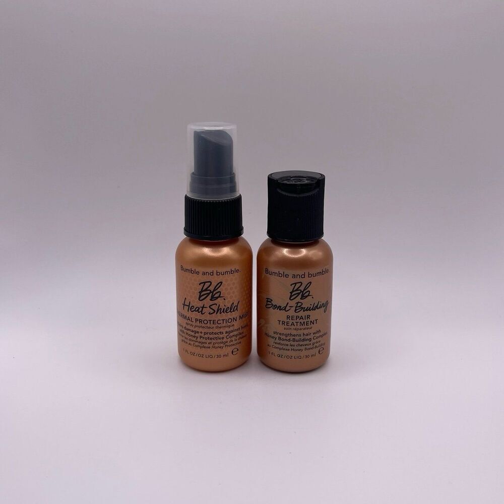 Bumble and Bumble Bb Heat Shield Protection Mist Bond-Building Repair 2 PCS. Set